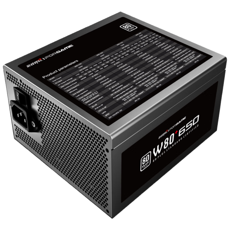 PLUS��Ա����Ϸ������IFORGAME��W80+650 �650W̨ʽ���Ե�Դ��80PLUS������֤/����ʽPFC/ѹ���ߣ�159.31Ԫ������ȯ��