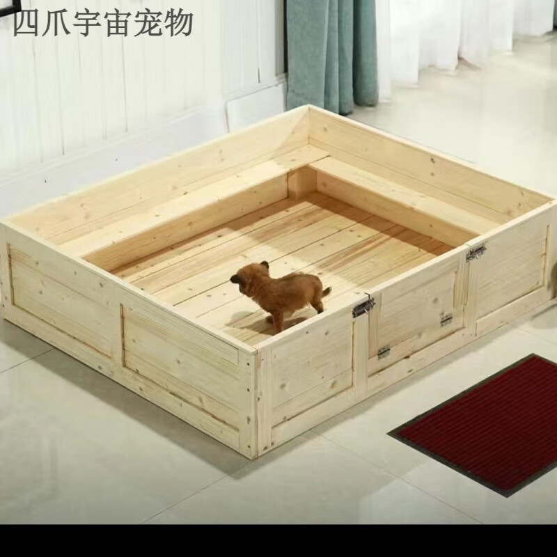 厂家直销防压实木狗产床狗窝猫窝宠物窝猫产房狗产房猫产床宠物产