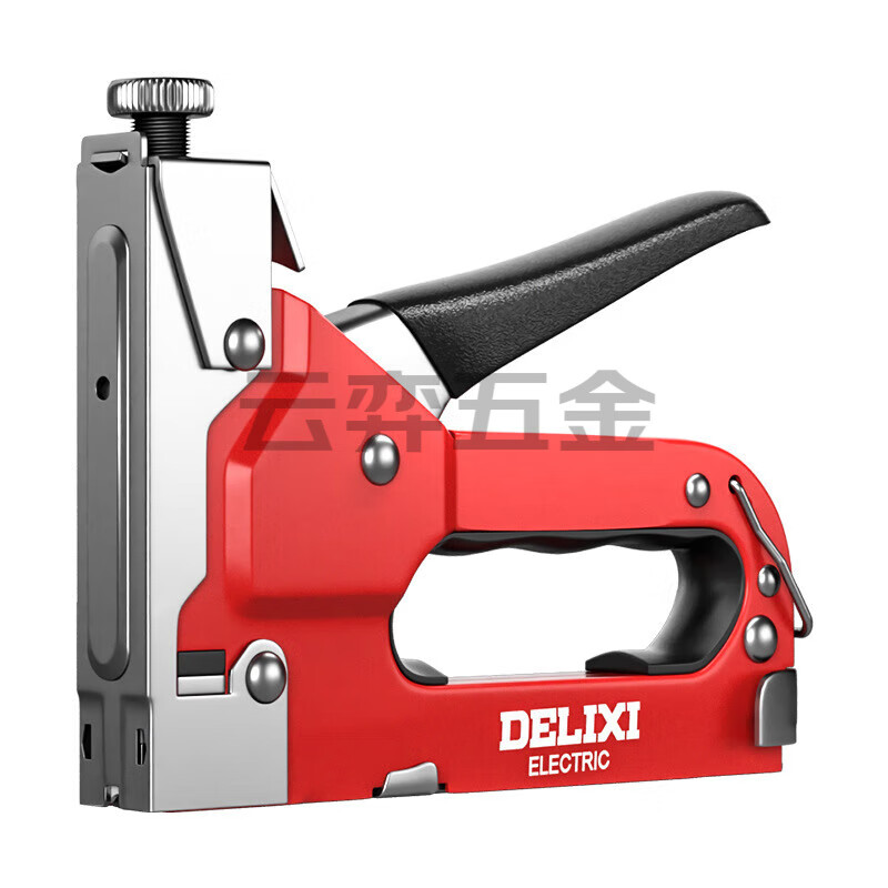 德力西电气打钉枪手动四合一装修家用射钉木板家具木工专用码钉枪 【手动六合一】+六种钉各1100枚+起钉器 手动~打钉枪