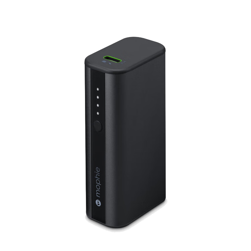Mophie摩尔菲小巧便携10000mAh充电宝 20w快充PD双向 USB-C快充type-c移动电源 10000毫安 黑色