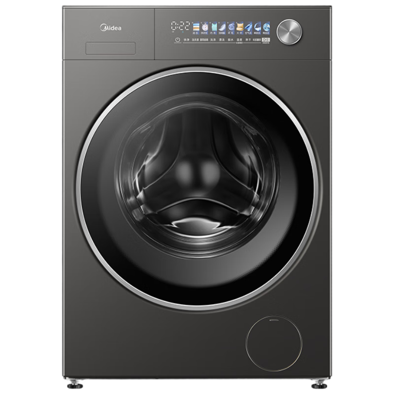 PLUS会员：Midea 美的 全自动滚筒洗衣机 MD12L5PROMAX 12公斤