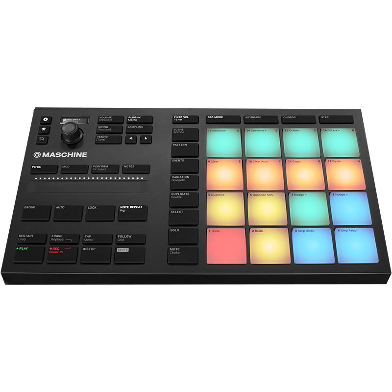 NI Maschine Mikro Mk3 电音打击垫MIDI控制器鼓机DJ Mikro Mk3+手提包