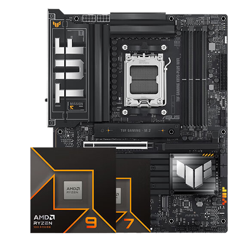 ˶B650 B850 X870AMD9000ϵR7 9800X3D 9950X3D CPUװ Uװ ˶ TUF X870-PLUS WIFI R9 9950XɢƬʵ28795Ԫ,ۺ5759/