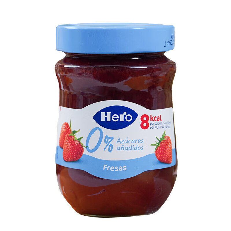 英雄果醬 杏果味280g 無(wú)蔗糖系列 西班牙進(jìn)口 酸奶冰激凌配料 無(wú)蔗糖草莓味280g