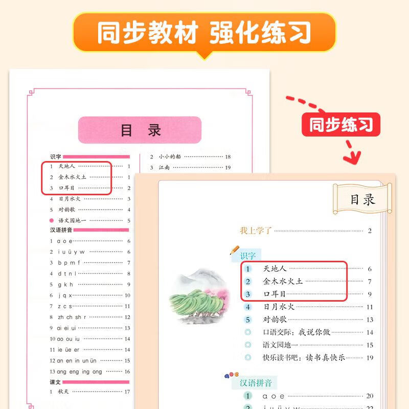 2025全新正版同步字帖四年级上册下册配套人教版语文教材练字帖小学生每日一练字帖描红练习册楷书儿童临摹字帖 【4年级上册】语文同步字帖