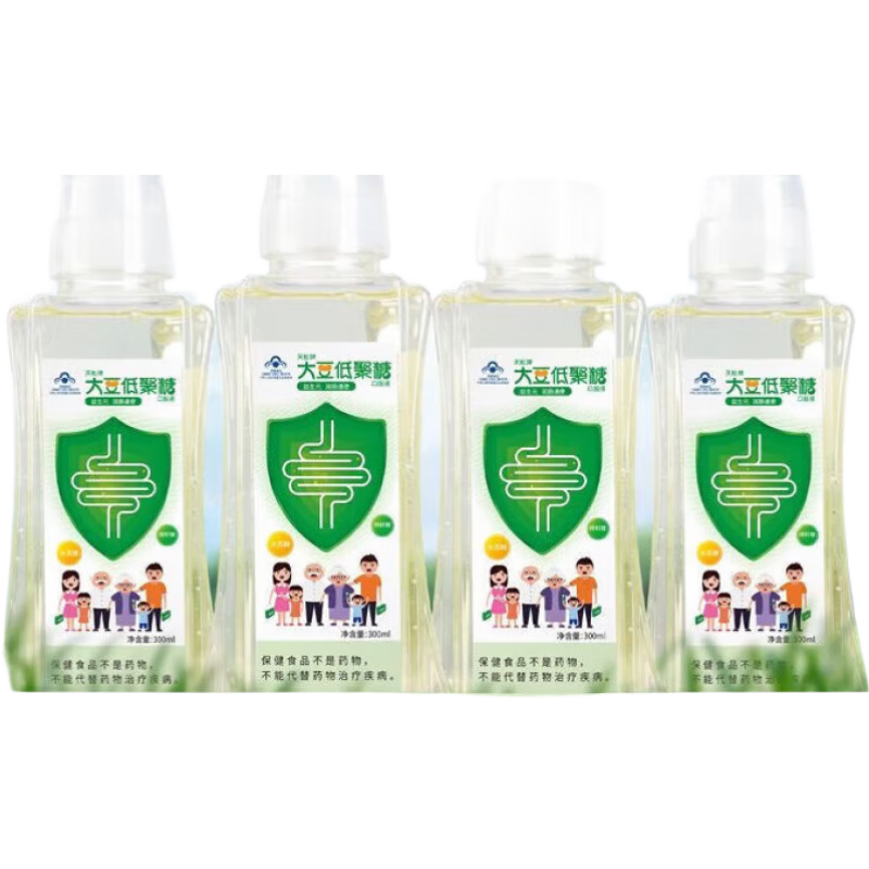 天松大豆低聚糖口服液 天松大豆低聚糖300ml/瓶通腸潤便水蘇棉籽