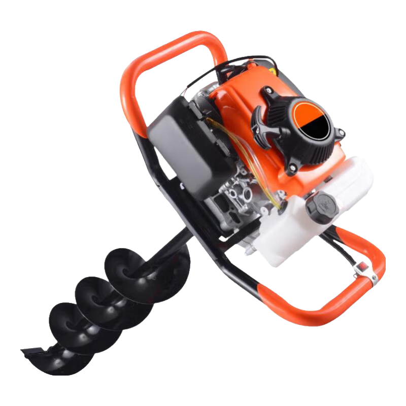 澎博动力TURBOVOLT  大功率工业级地钻果园植树打桩四冲程地钻+200mm钻头1套装