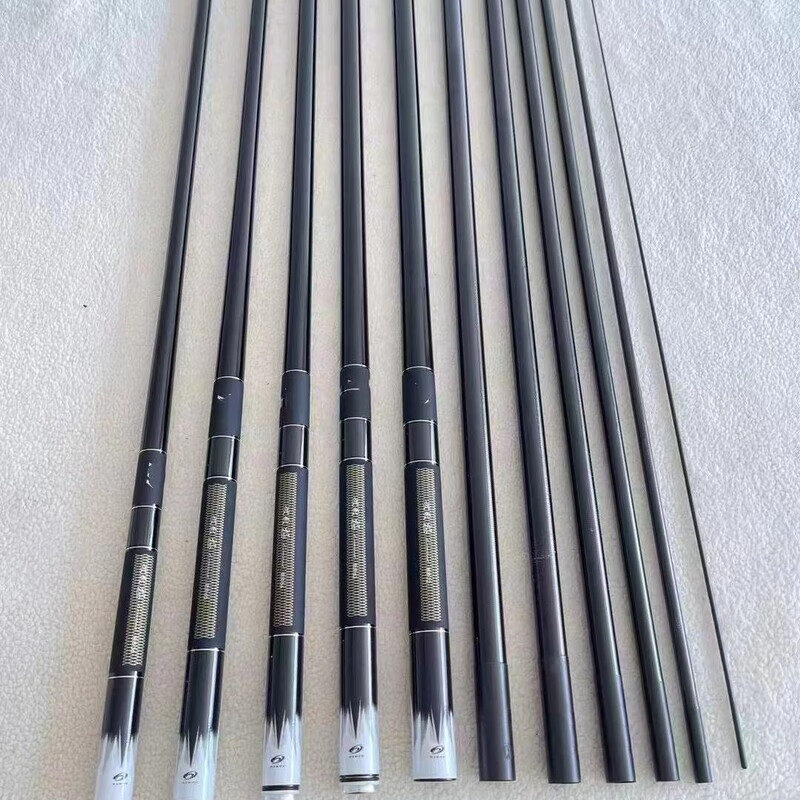 山头林村波纹鲤大瓦波纹极竞技鱼竿超轻超硬28调鲫鱼鲤鱼竿休闲野钓竿