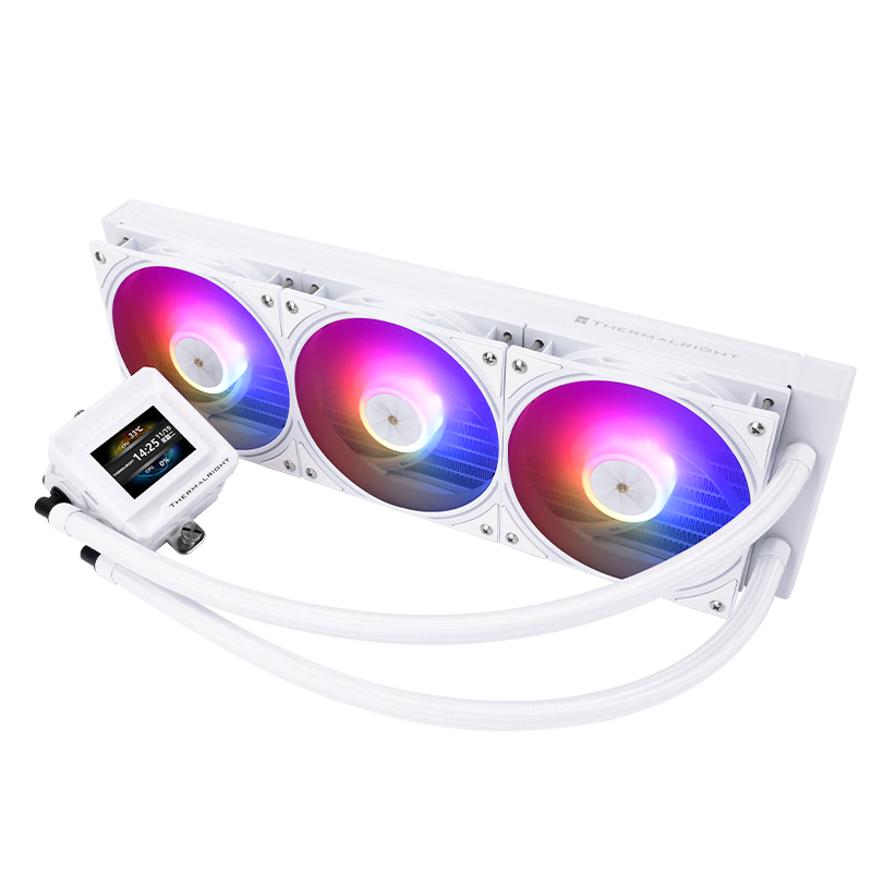 Thermalright(����) FROZEN WARFRAME 360 SE ARGB WHITE ����װ�� һ��ʽˮ��ɢ���� FW360 SE ARGB WHITE 369Ԫ