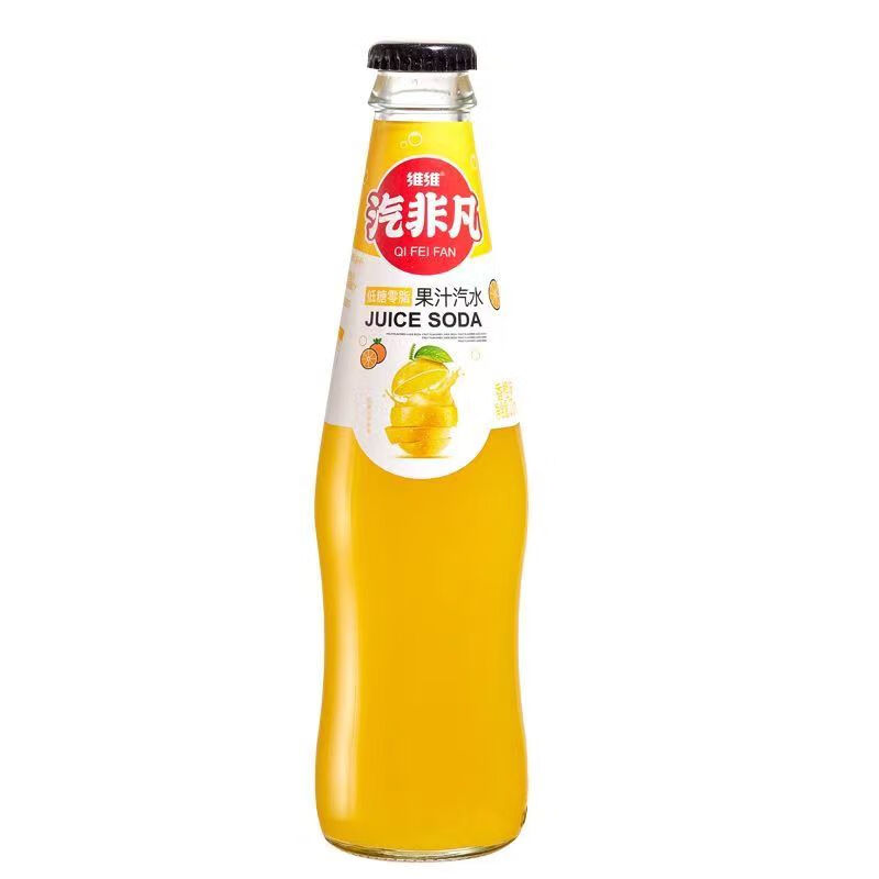 维维汽非凡果汁汽水橙子味 5瓶*275ml