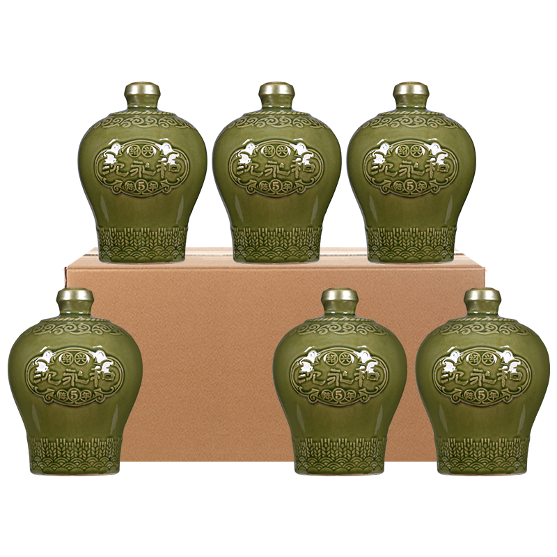 ��Խ��ɽ���˻ƾ� 5�껨��ư���� �޽���ɫ�����������̳װ�Ͼ� 1.5L 6̳ ����װ