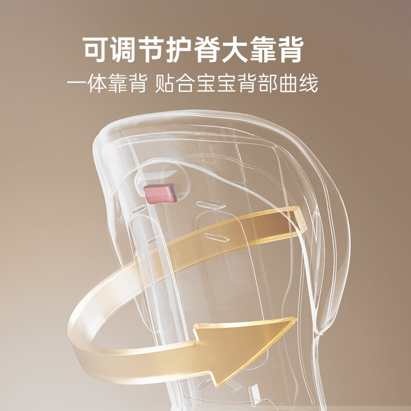 哈卡达婴儿餐椅儿童多功能宝宝折叠餐椅便携吃饭桌椅座椅 升级款-星空白pro
