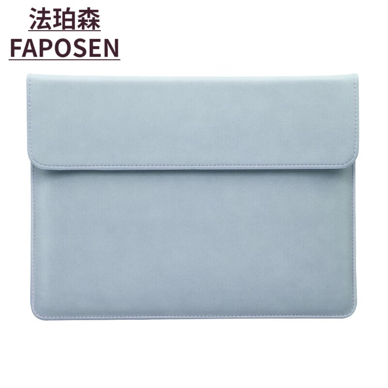 法珀森（FAPOSEN）简约笔记本电脑内胆包适用苹果MacBookAir15.3寸M2内胆套华为Mate 【简约 天空蓝】电脑包 11英寸