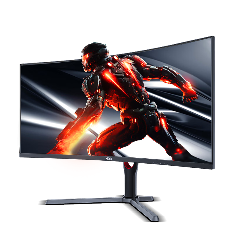 �޵�����plus��AOC 34Ӣ��WQHD 165Hz 1ms HDR10 ����Уɫ ������ 21:9������ 1500R������Ϸ�羺������ʾ��CU34G10X