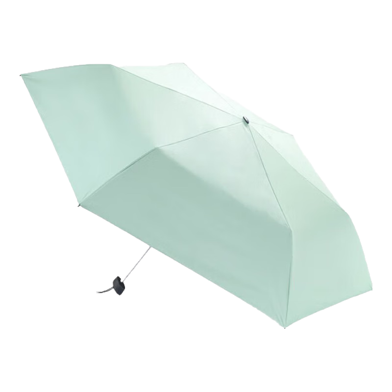 knirps進(jìn)口德國(guó)遮陽(yáng)傘晴雨傘三折黑膠傘防曬防紫外線女士禮物 淺綠
