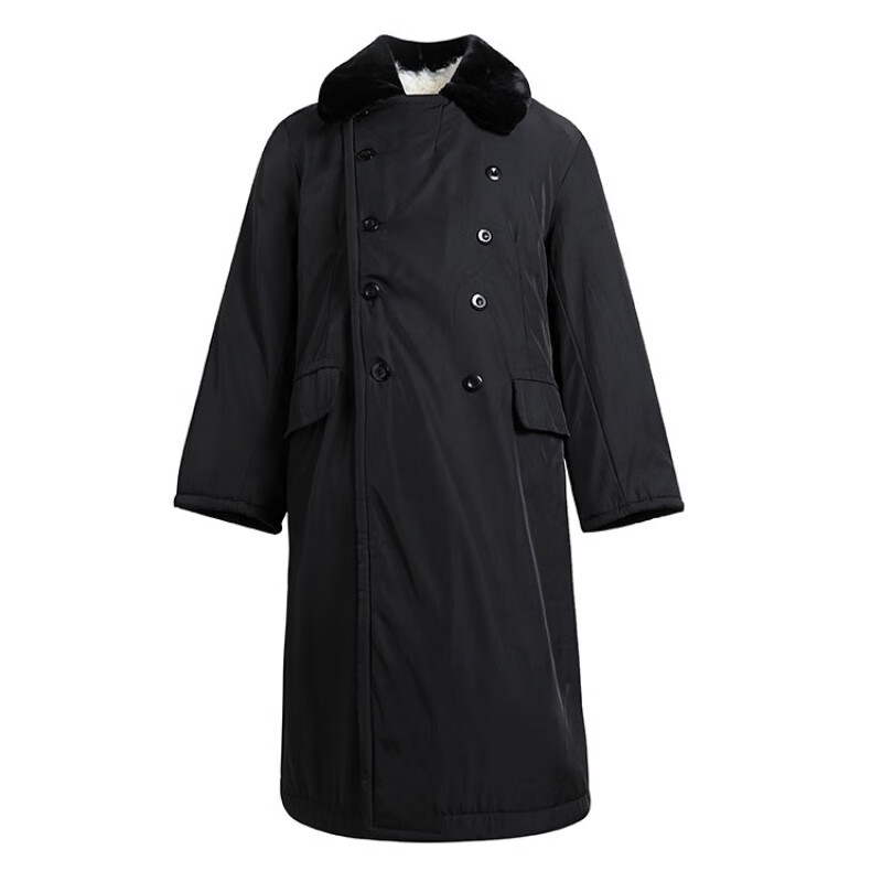 梦澜鸟真羊皮大衣男皮毛一体东北军大衣棉袄子冬季户外防寒服保暖加厚