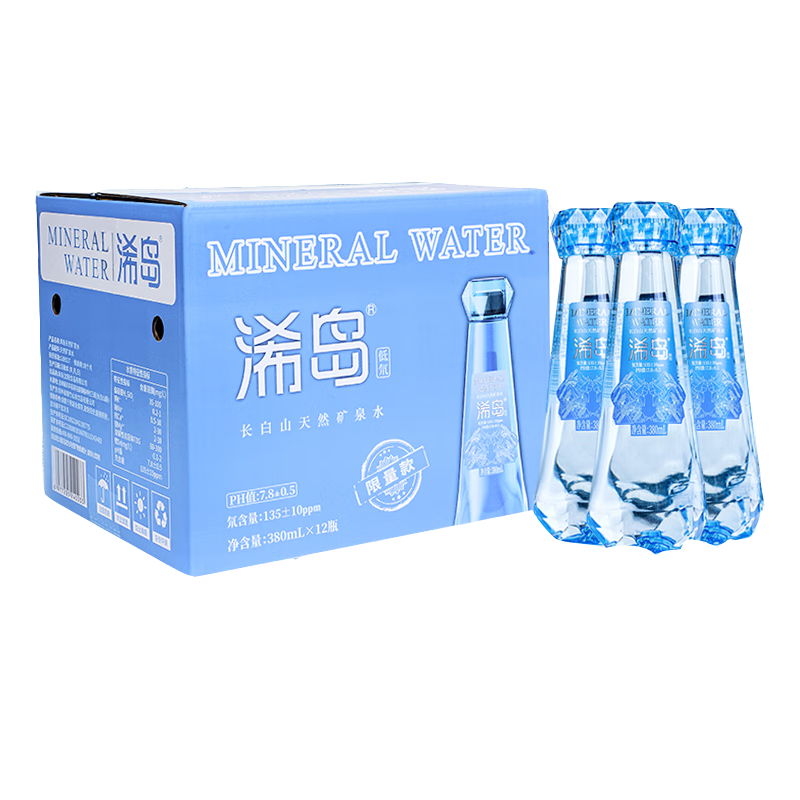 仵� ��Ȫˮ 380ml*12ƿ ����ɽ��Ȼ��Ȫˮ��ɫ�޶�װ����װ