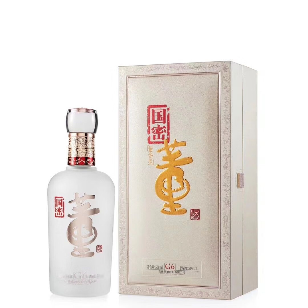 董酒国密 董香型白酒【喜酒特惠 54度 500ml 1瓶 国密g6