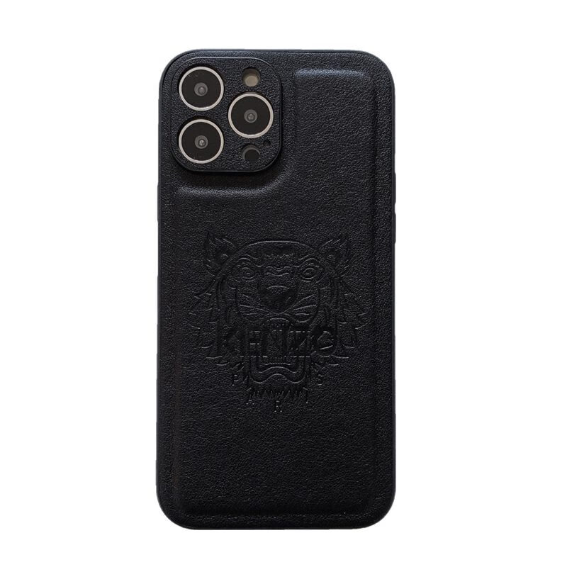 维意定制潮牌kenzo老虎头适用于苹果iPhone16pro MAX保护套XSR全包Magsafe 摄像头小孔黑色老虎头普通版 iPhone16ProMax