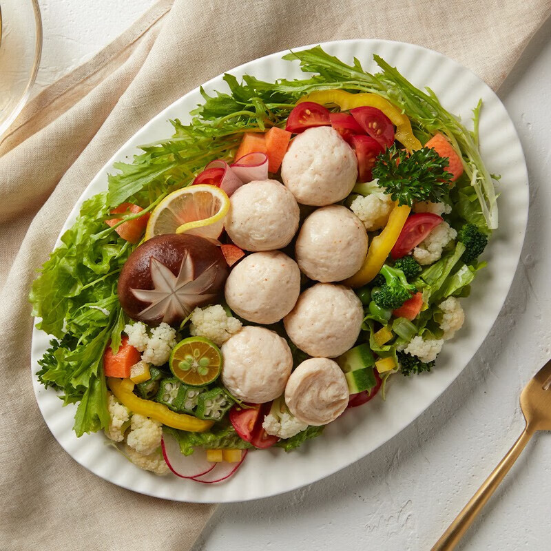 优形（ishape）【任选10件】鸡胸肉丸休闲零食健身餐代餐饱腹充饥鸡肉丸子鸡胸棒 【低温鸡肉丸】奥尔良味60g