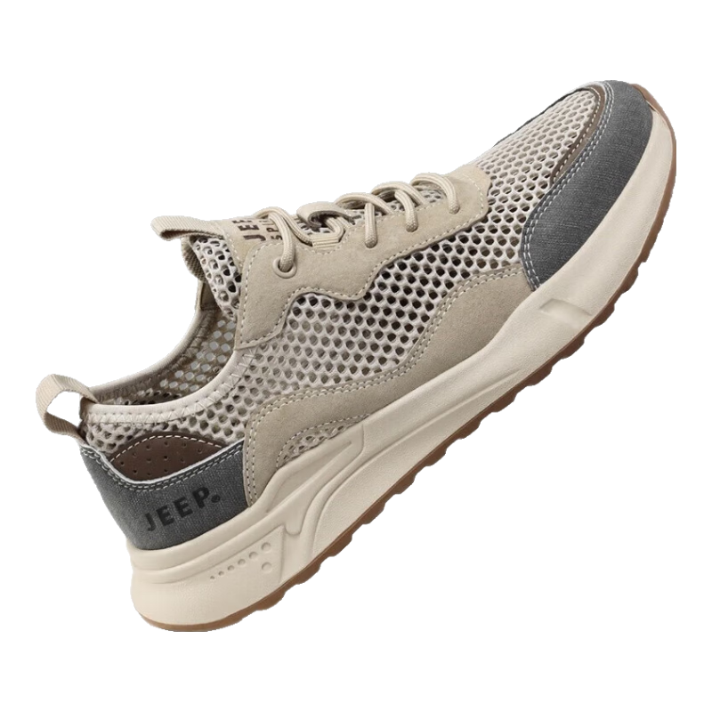 ���ڲ�����JEEP SPIRIT����Ь����Ь2025���ļ��¿�����͸���ο�����Ь��ʿ�ϵ�Ь��Ь�� ��ɫ������͸���� J913930004 42