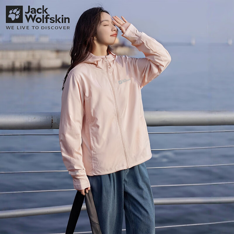 Jack Wolfskin��צ��ɹ��Ů�������л����˶�UPF40 �������ˮ͸��Ƥ��������Ů 