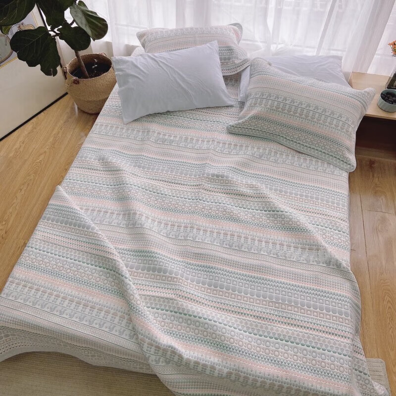 雅赞软席床单床垫纯棉纱布新疆长绒棉母婴A类四季通用【商场同款】 松鼠坚果-经典款 加大双人款220*240