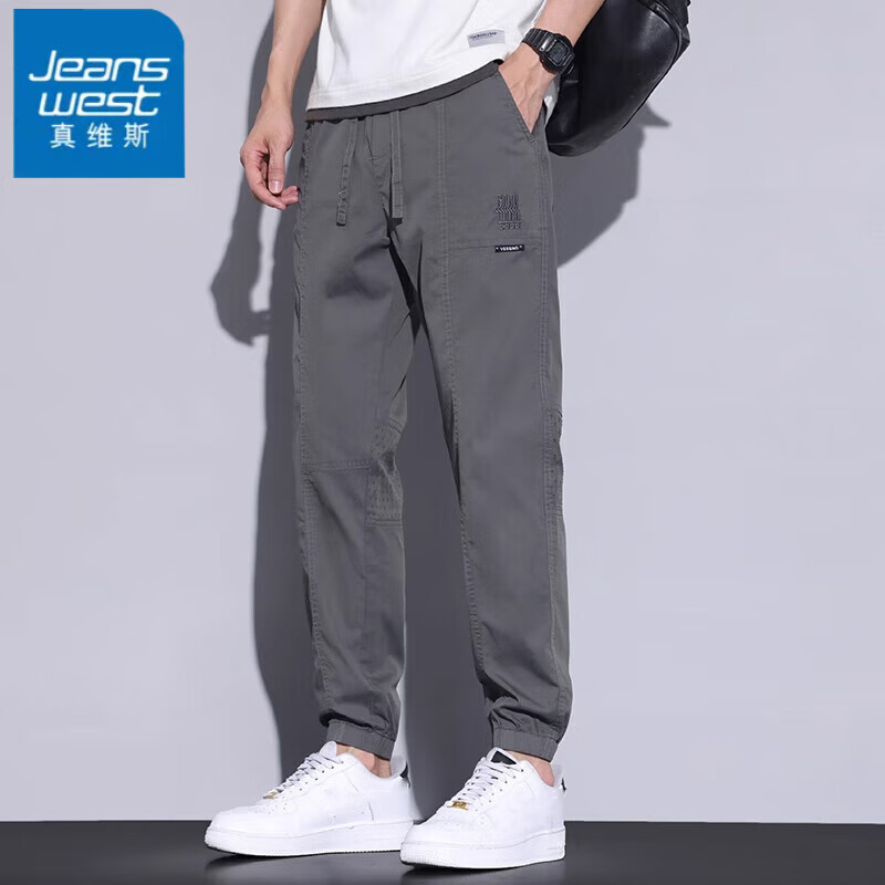 ���ڲ�������ά˹��Jeanswest����˿���п����ļ����װ���Űٴ��˶��п㳱�ƿ�����ʿ������ 22526��ɫ 3XL ������165-175�ﴩ��