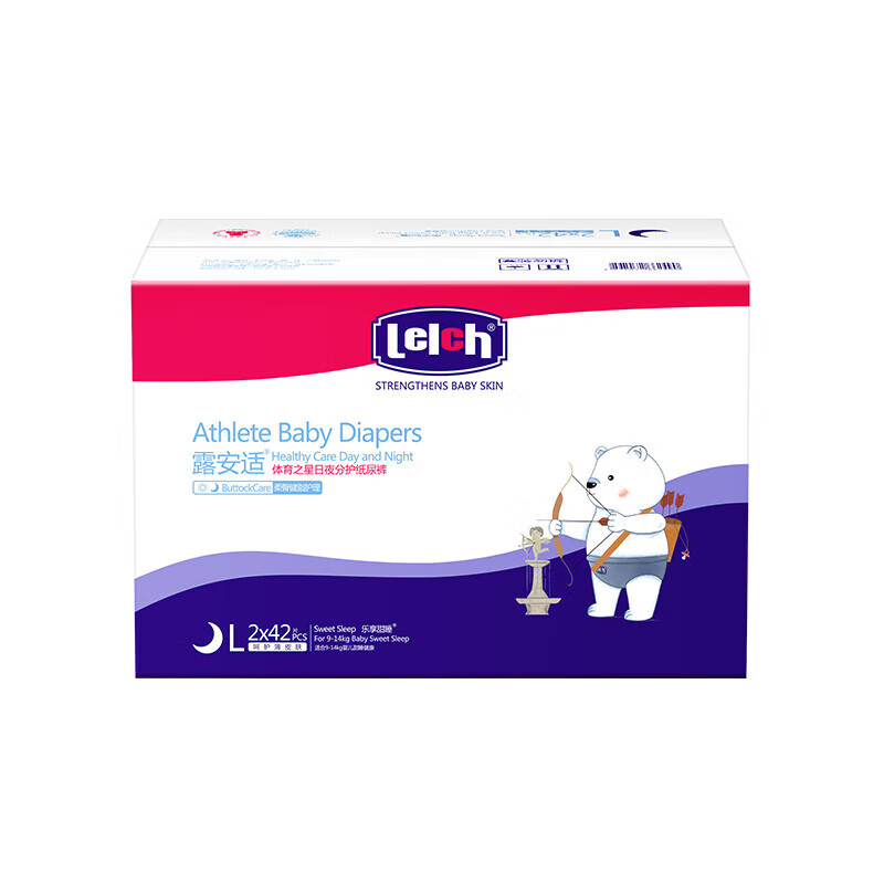 ¶���ʣ�Lelch������֮��ֽ���L84Ƭ(9-14kg)ҹ��������˯ Ӥ�������������ʪ