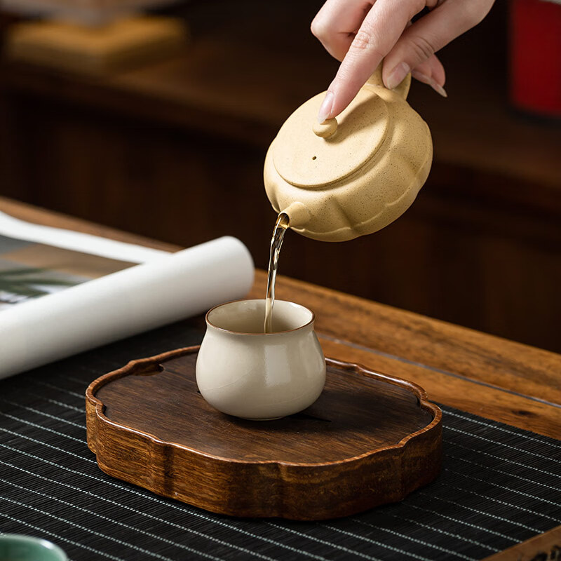 哲选 五大名窑紫砂壶汝窑茶具 泡茶套装茶具整套功夫茶具乔迁伴手礼 五大名窑-锦绣山河