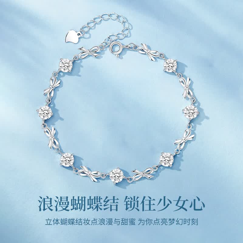 老凤祥在逃公主足银手链女小众百搭高级感首饰生日纪念日礼物送女友老婆 【京速达】足银闪耀公主手链