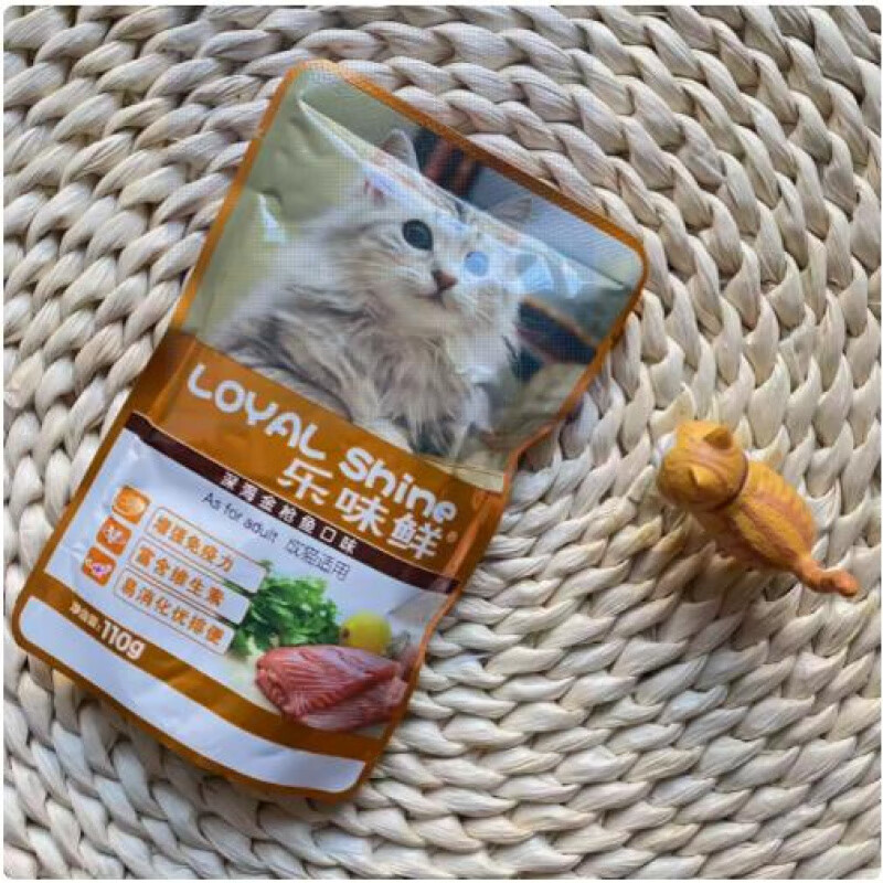 乐味鲜猫妙鲜湿粮包拌粮猫罐头成幼猫湿粮包猫零食鱼味猫主粮12包 深海金枪鱼110g/包 12包 /盒(尝鲜体验)