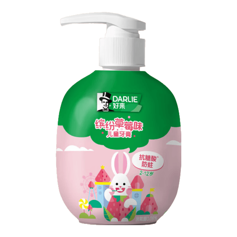 DARLIE���� ��ѹʽ��ͯ���� ƻ��ζ 120g 10.9Ԫ�����׹���