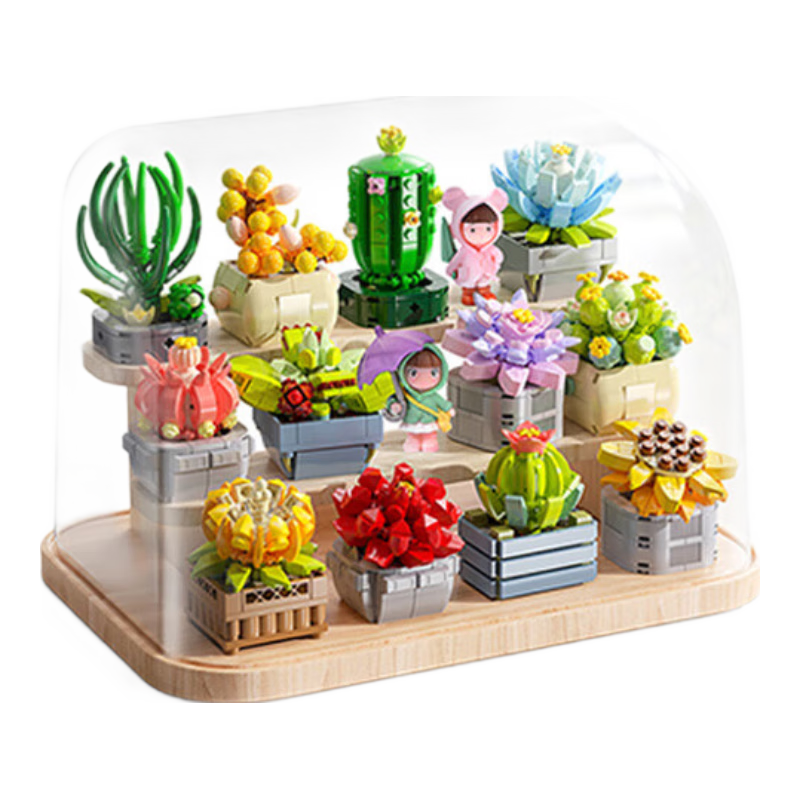 ���ڲ��������ף�Femibox�����⻨ֲ���ͯƴװ��ľ��߰칫�Ұڼ���Ů���������� ��������12��-ľ��+������+2���� 128Ԫ