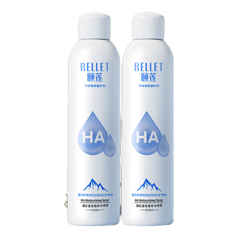 RELLET 颐莲 补水喷雾保湿爽肤水300ml*2 