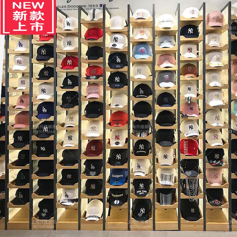 睿思峻博展示柜挂帽子架子展示架帽子帽子托架包包货架头盔架子 颜色