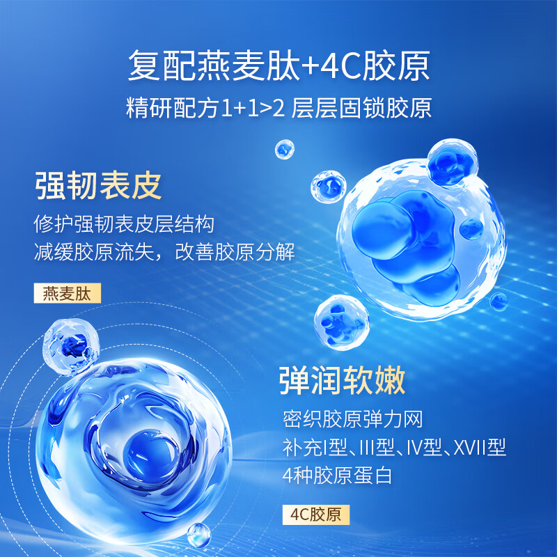 凌博士青春水乳洗面奶面霜套装保湿紧致抗皱全分子量玻尿酸女友生日礼物 青春水120ml+青春乳100g