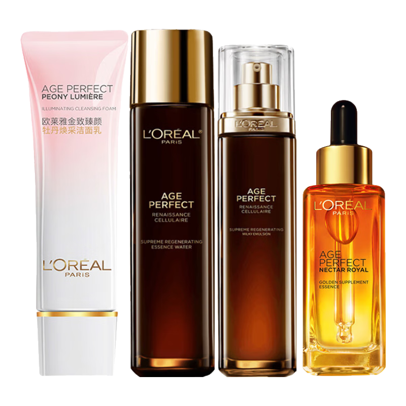 ���ڲ�����ŷ���ţ�LOREAL��������װ����������¶�ڽ���µ��Ʋ�ˮ��ʪ��ױƷȫ������ 4����¶�����ļ��ף�����+ˮ+��+���۾���