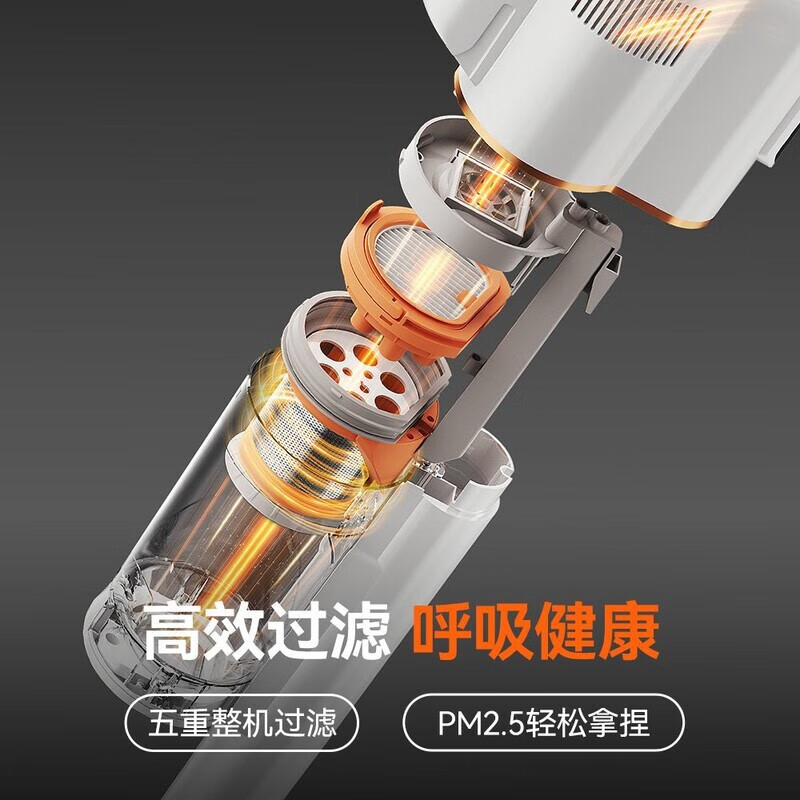 UWANT友望吸尘器大橘升级款大橙Pro绿光显尘自动集尘升级防缠绕 [升级专利防缠绕]大橙Pro
