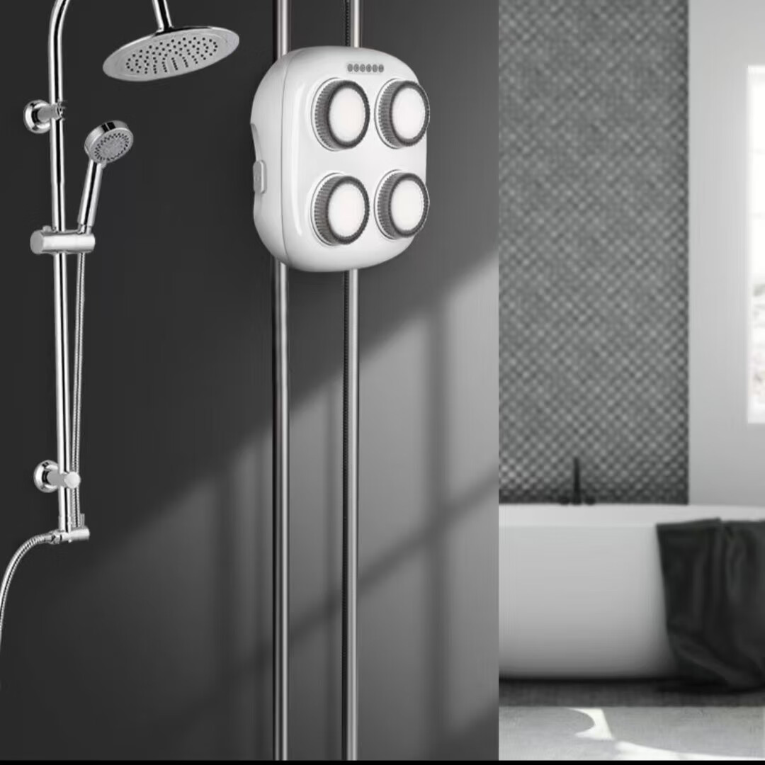 追沐电动智能洗澡机壁挂式自动升降搓背神器可洗全身搓泥软毛安全 白色全自动升降电动搓澡洁背机