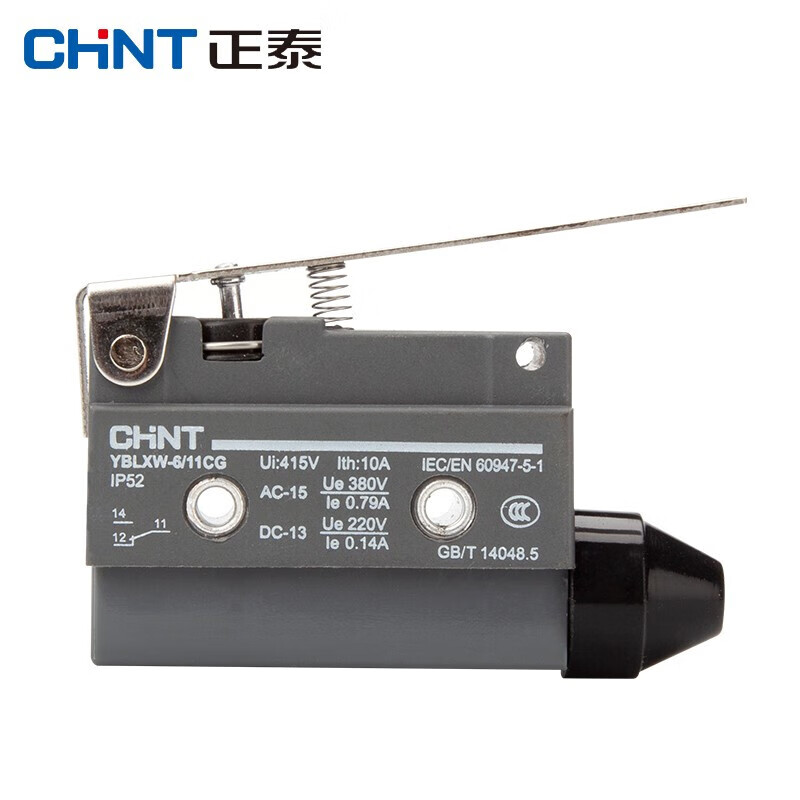 正泰（CHNT）微动开关限位开关小行程开关YBLXW-6/11CL YBLXW-6/11CG