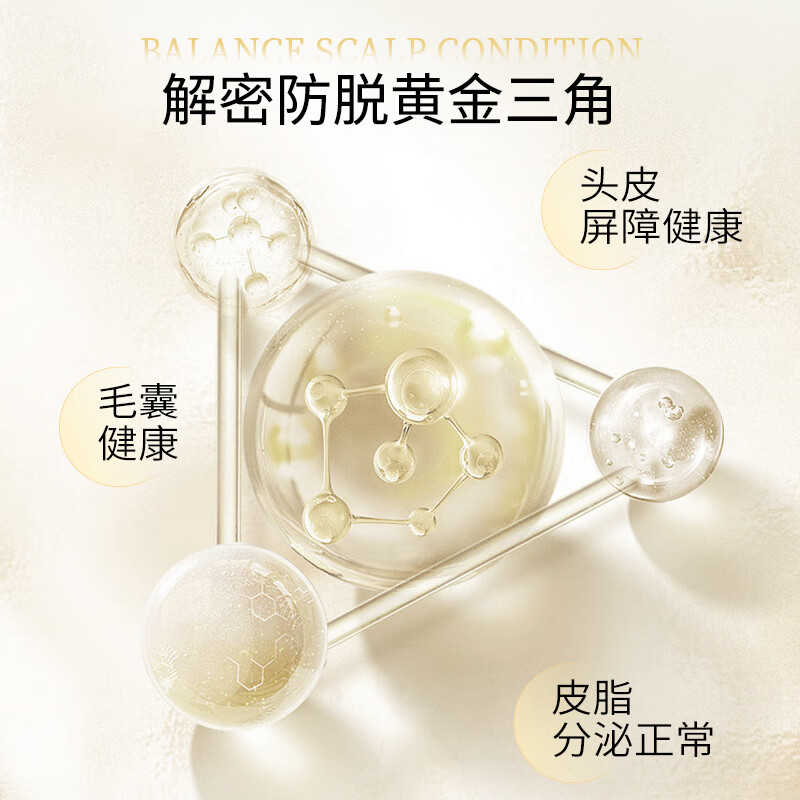 滋源控油去屑洗发水无患子清爽蓬松生姜防脱洗头膏男女士无硅油洗发露 防脱洗发水300g送400g