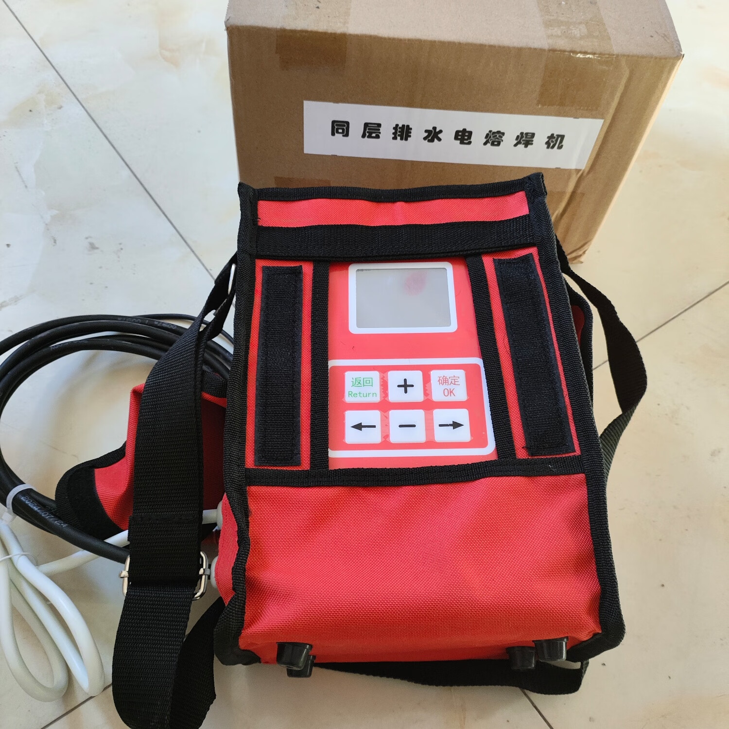 獵霆全自動電熔焊機PE燃氣管道鋼絲網(wǎng)骨架焊接機熱熔器電熱熔焊機 同層排水焊機20-315