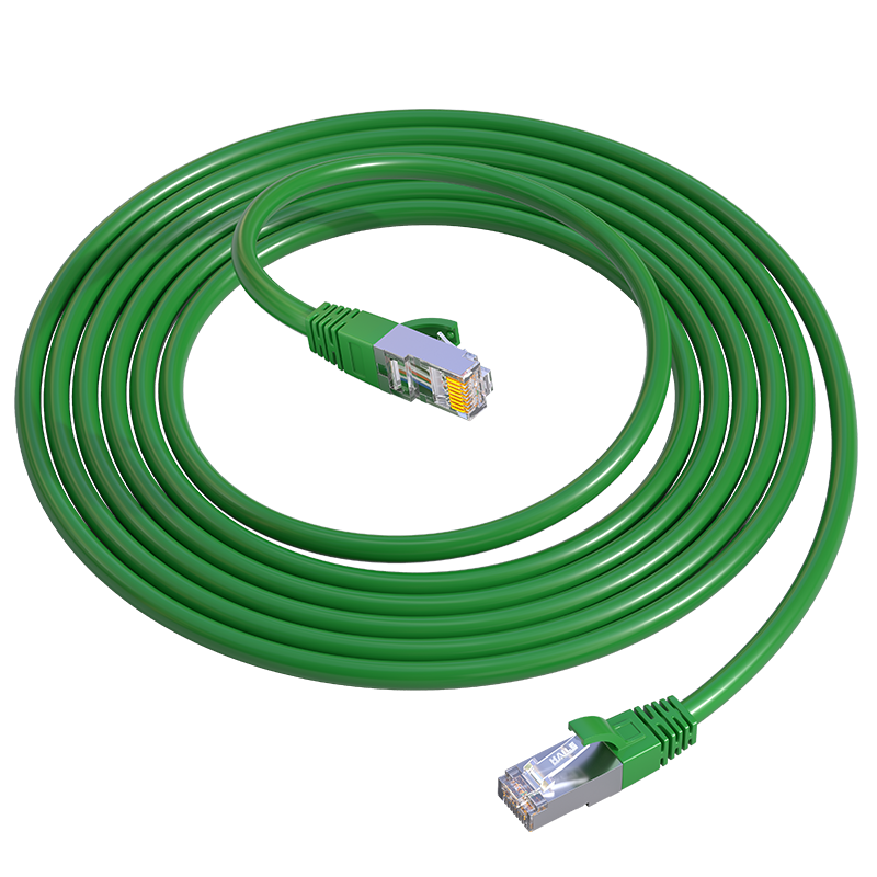 HAILE���ֳ�����CAT6A˫���δ�ͭ���� ������±���׳�Ʒ8о������ LSZH������ɫ10�� HT-565D-10M