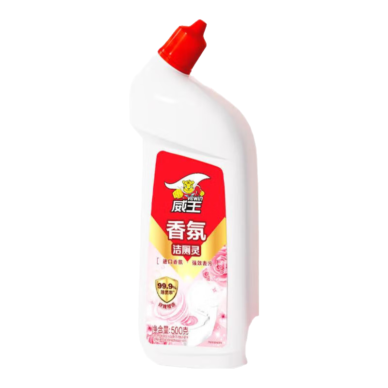 威王（vewin）洁厕灵 除重垢洁厕剂洁厕液除臭厕所马桶清洁除菌剂洁厕 【松木清香】强效洁厕4瓶