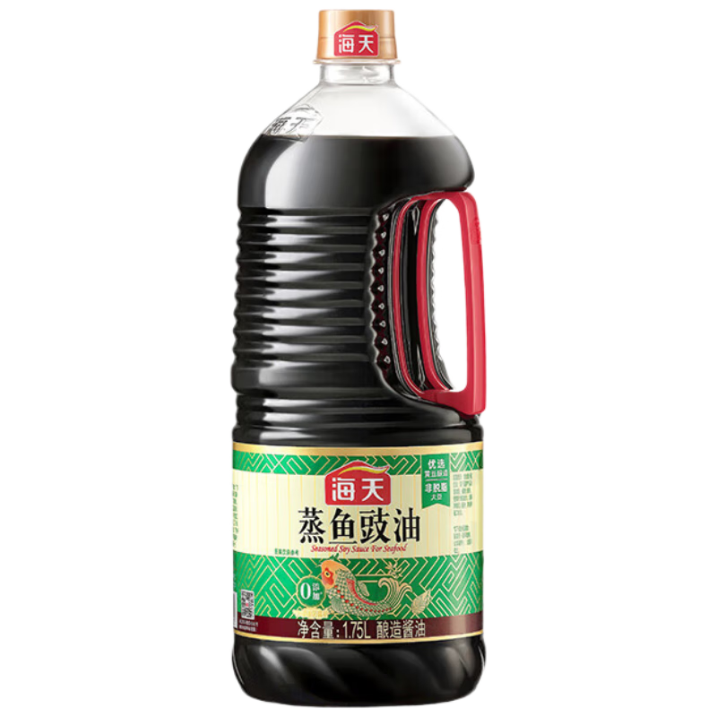 海天 蒸魚豉油1.75L  釀造醬油 【蒸魚搭檔】 家用調(diào)味品涼拌