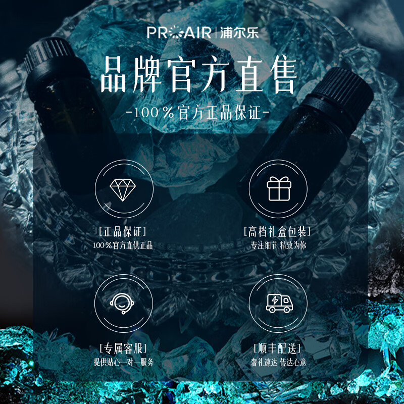 浦尔乐智能烟灰缸桌面空气净化器除烟味除异味除二手烟防飞灰除甲醛高端礼品小型净化器大吸力烟灰缸 香氛旗舰款【扩香石|白茶香型】