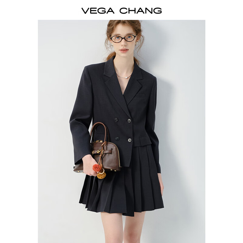 VEGA CHANG����ȹŮ2025�괺���¿�ͨ����Ƹм�����ƴ����װȹ�� ��ҹ�� M