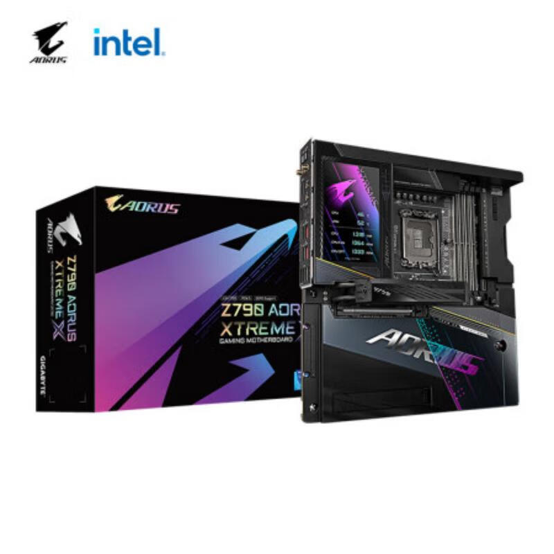 技嘉技嘉Z790 AORUS XTREME X/Z790 AORUS XTREME X ICE限量版大雕钛金雕主板支持14900K 【单板】Z790 AORUS XTREME X大雕