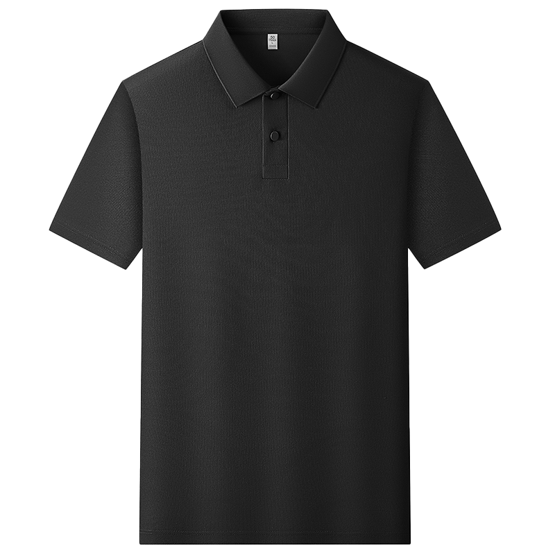 百亿补贴:罗蒙(ROMON)短袖POLO衫男新款7A抗菌速干中青年夏季商务休闲T恤衫201黑色17064元